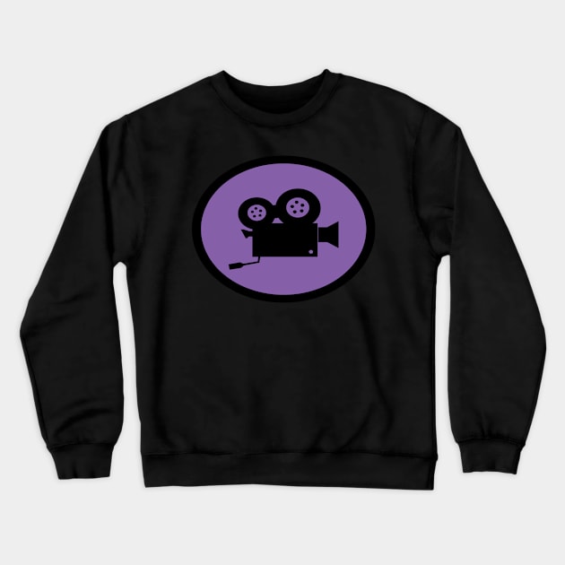 TFCC Lavender Logo Crewneck Sweatshirt by Twenty First Century Cinema